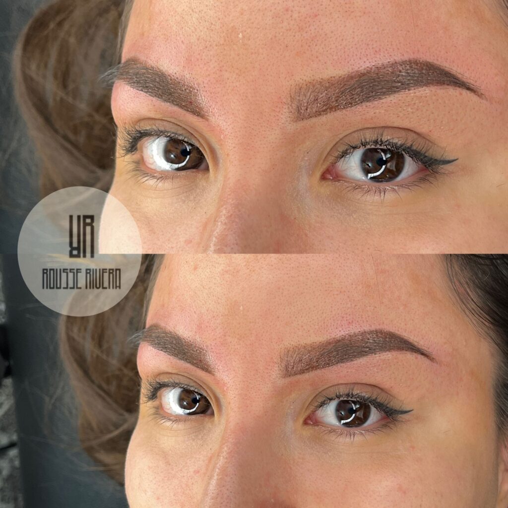 The reference about powder brows